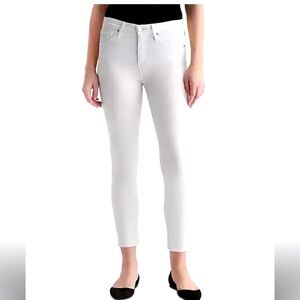AG Jeans The Prima Crop cigarette crop :: size 26R :: off white :: like new!